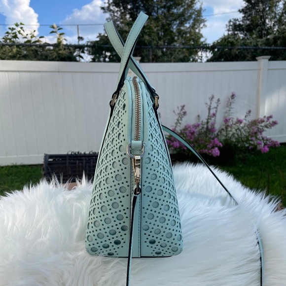 Kate Spade New York Newbury Lane Caning Rachelle Convertible Handbag - Picture 4 of 13